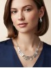 Adjustable Abstract Necklace And Earring Set